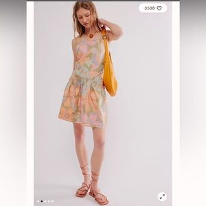 Free People Deserted Island Mini Dress